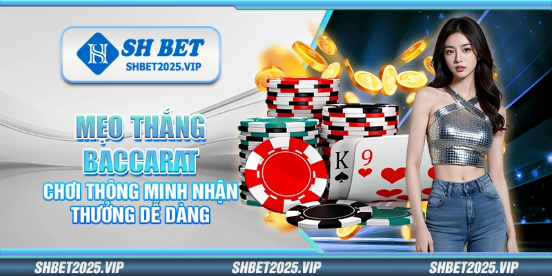Mẹo thắng Baccarat – Chơi thông minh nhận thưởng dễ dàng