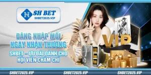 Đăng nhập mỗi ngày nhận thưởng Shbet – Ưu đãi dành cho hội viên chăm chỉ