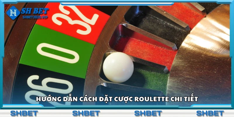 Chi tiết cách đặt cược Roulette 