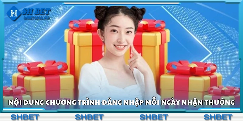 Nội dung chương trình đăng nhập mỗi ngày nhận thưởng