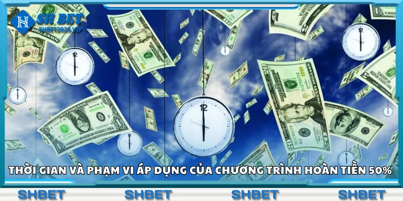 Thời gian và phạm vi áp dụng của chương trình hoàn tiền 50%
